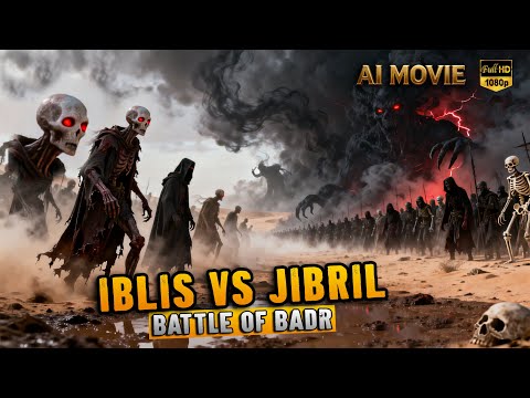 Gabriel's Battle Against Satan at the Battle of Badr - VISUAL AI | full 25 mins