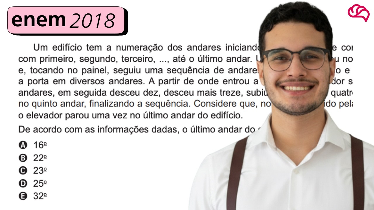 Resolução em Vídeo — Questão 164 ENEM 2018