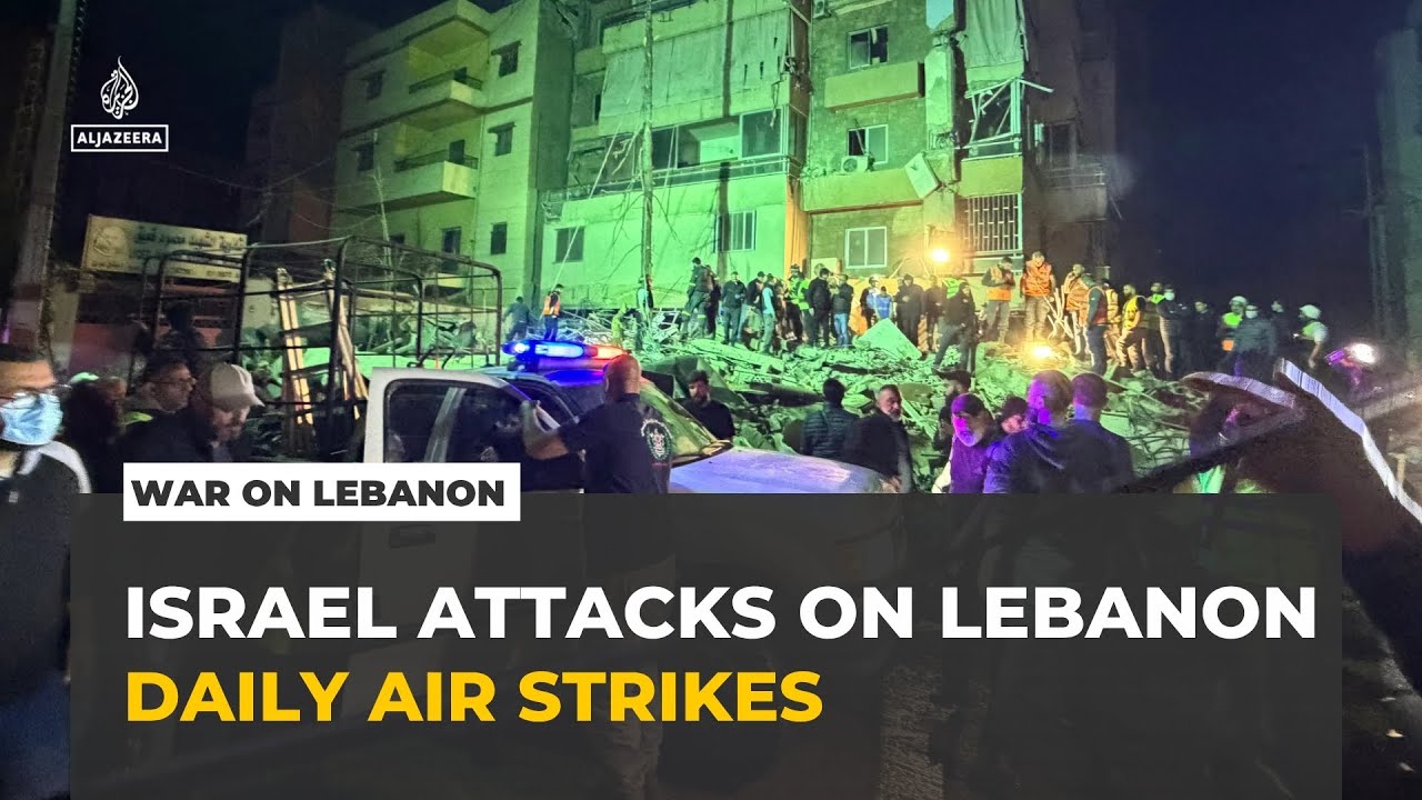 Israel's attacks in Lebanon: Daily air strikes continue despite a US-brokered deal