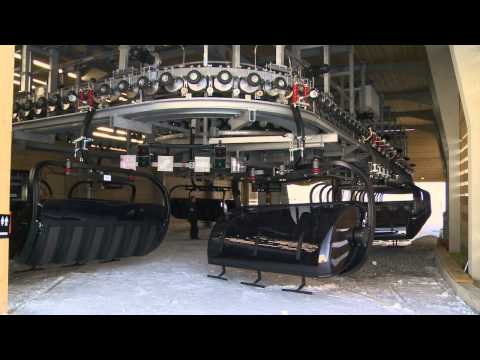 Bartholet Seilbahnen - Ausgaragierung Sesselbahn Lavadinas-Fuorcla Sura