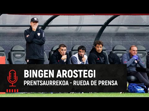 Imagen de portada del video 🎙️ Bingen Arostegi I post Bilbao Athletic 1-1 Real Sociedad B l Primera RFEF 2022-23 – J5