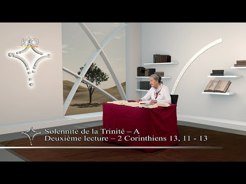 Solennité de la Trinité  - Psaume