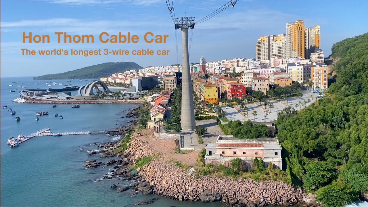 Experience a fascinating peek of Hon Thom Cable Car.