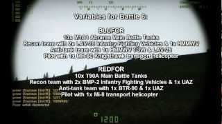 Rolling Thunder Battle 6 - ArmA 2 Large Scale Tank PVP