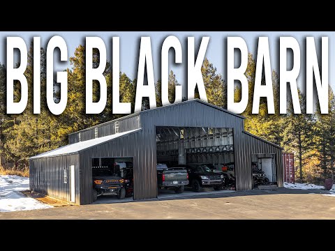 My Metal Barn / Shop / HQ - A Detailed Walk Through of My New 50x50 Barn