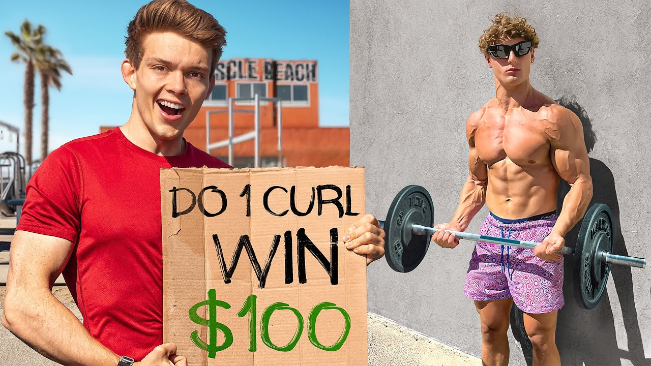 Beat The Impossible Curl, Win $100!