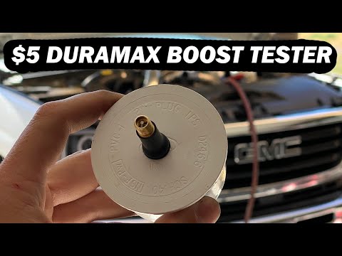 $5 Duramax Boost Tester - LBZ LLY LB7 LMM LML L5P - Walmart & Homedepot Parts