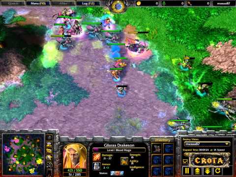 Yumiko  and Th000 vs TED and Fly - G1 - WarCraft 3 - WC535