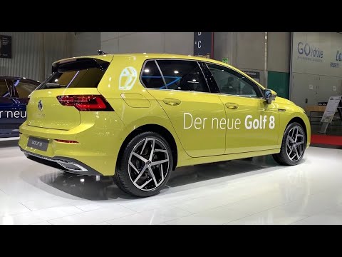 Volkswagen GOLF 8 Style (2020) - first look & review (STYLE vs LIFE trim)