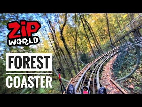 Zip World Fforest Adventure - Forest Coaster - Betws-y-coed , Wales 🏴󠁧󠁢󠁷󠁬󠁳󠁿