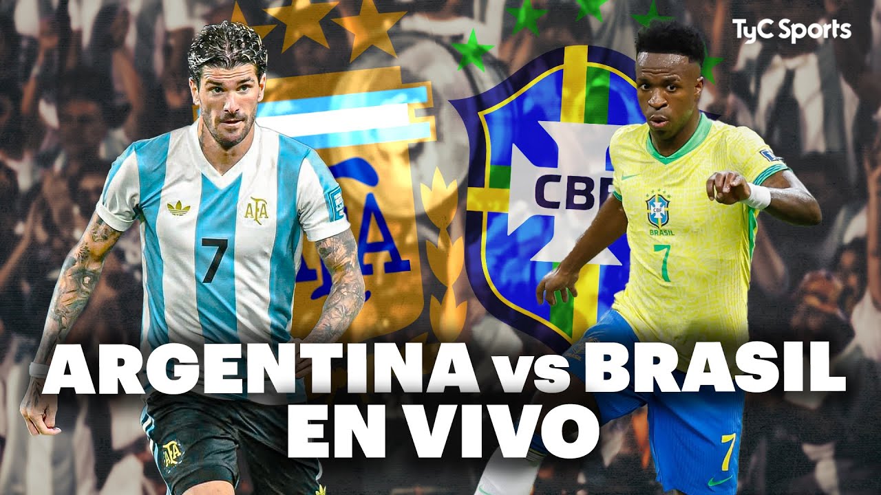 ARGENTINA vs BRASIL | Eliminatorias Sudamericanas ⚽ VIVILO en VIVO por TyC Sports