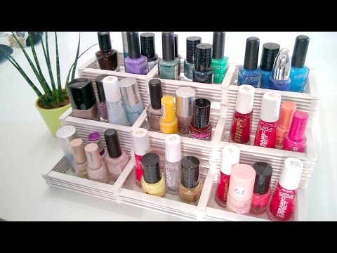 Acrylic nail polish stand