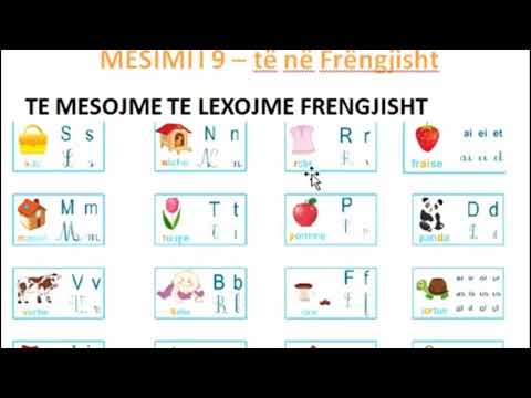 MESIMI 9/32 - TE MESOJME TE LEXOJME FRENGJISHT |  | MESO FRENGJISHT- SHQIP
