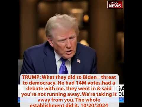 STEELWORKERS endorse President! TRUMP: What they did to Biden was a threat to democracy
