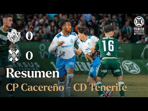 CD Tenerife | Resumen del CP Cacereño - CD Tenerife (J. 7, Primera Federación 25/26)