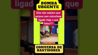 Repórter da globo fala a verdade nos bastidores!# #reporter #bastidores #bolsonaro#eleições#short