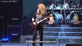 Megadeth - Ashes in Your Mouth [Live San Diego 2008 HD] (Subtitulos Español)