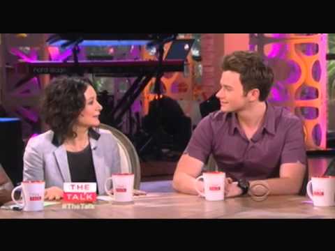 2015-07-20 Chris Colfer talking about Adam Lambert on The Talk