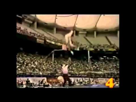 caidas graciosas de la gimnasia