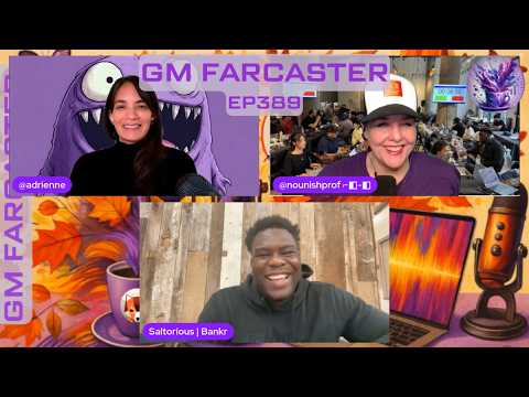 $8 xMoney Experiment, Farcaster Trivia & Building with bankr: GM Farcaster ep389