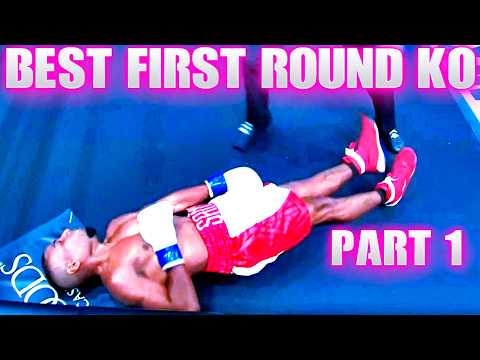 Best First Round Knockouts in Boxing 2024 | Part 1