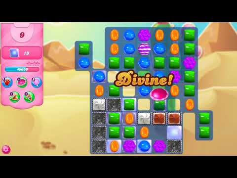 Candy Crush Saga Level 3596 NO BOOSTERS
