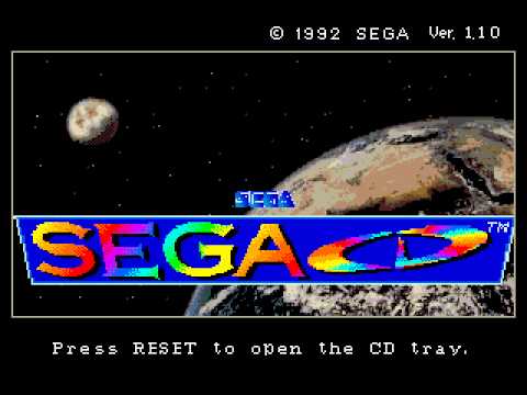 SEGA CD DATA WARNING