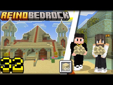 Minecraft Bedrock Sand Farm 1.21+ BEDROCK KINGDOM #32
