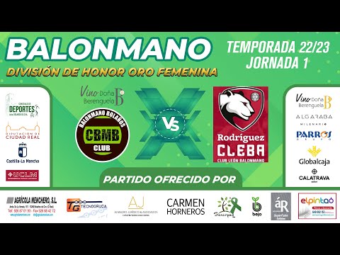 VINO DOÑA BERENGUELA BM. BOLAÑOS - RODRIGUEZ CLEBA (División Oro Fem., Jornada 1, Temp. 2022/2023)