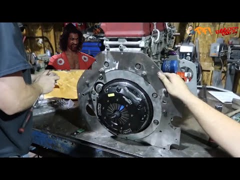 SHO’NUFF we set up the Clutch and Throwout bearing shimming