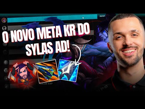 CIÊNCIA DO SYLAS TOP COM ITENS AD É O NOVO META | Dynquedo