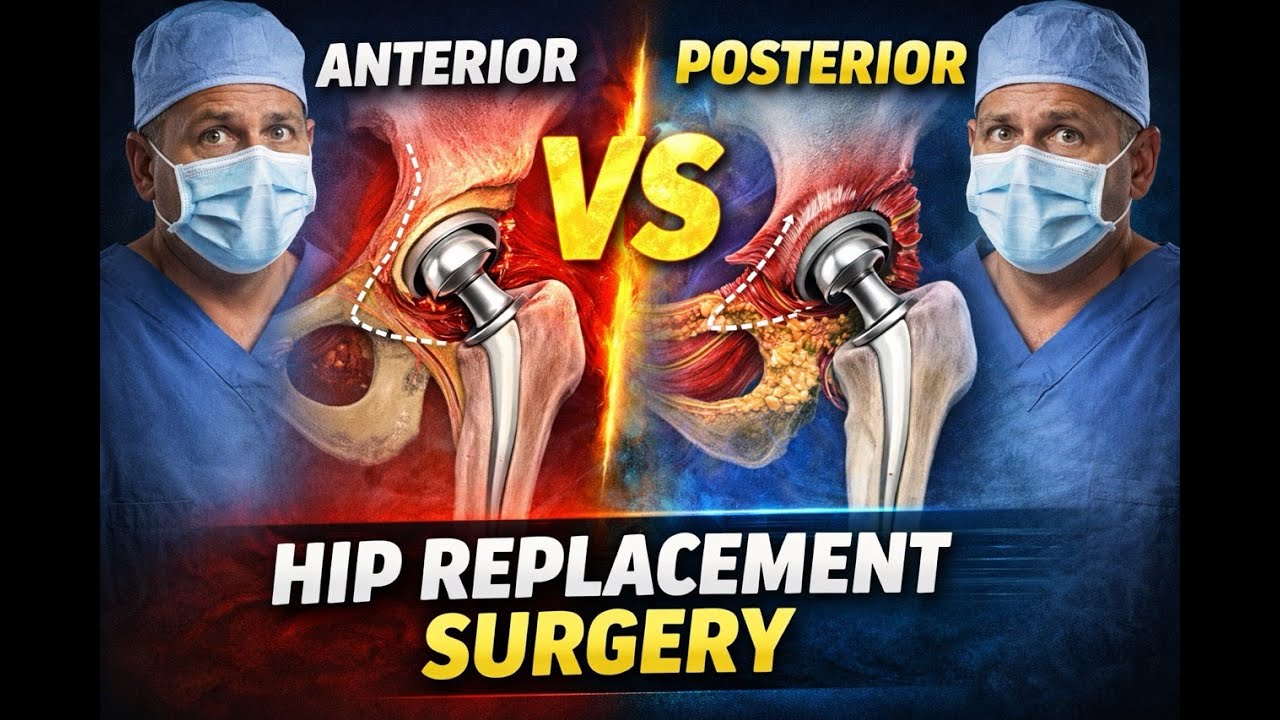 Anterior vs Posterior Hip Surgery - What Patients Must Know