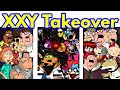 Friday Night Funkin New Darkness Takeover XXY Family Guy FNF Mod Pibby Cutscene