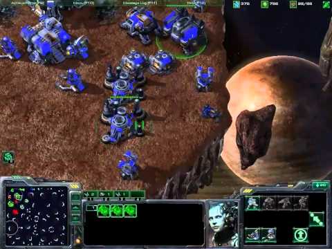 SC2 FFS Event 30 Game 1 Part 3/4 (Asteroid Field FFA melee)