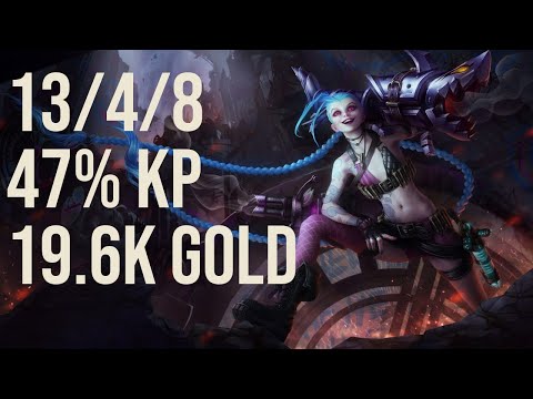 Kite Machine Jinx Bot vs Varus EUW 11.10 Challenger Replay