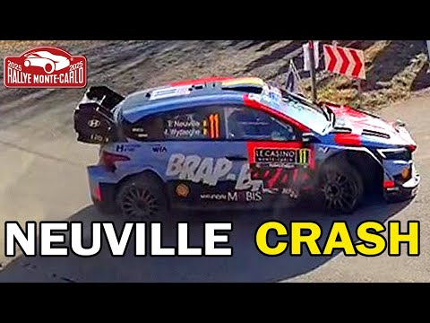 Rallye Monte-Carlo 2026 Thierry Neuville Crash | Shakedown Actions