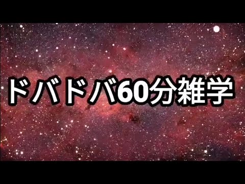 , title : 'ドバドバ60分雑学'