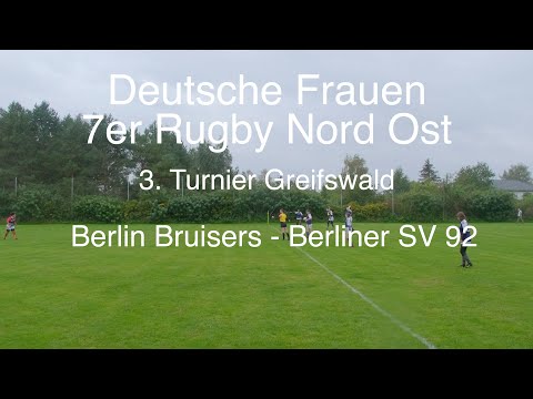 Berlin Bruisers - Berliner SV 92 /Deutsche 7er-Liga Frauen Nord-Ost
