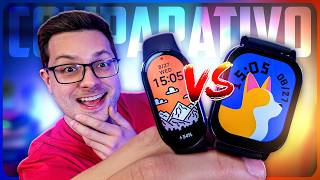Xiaomi MI BAND 10 vs Redmi Watch 5 Lite – BOAS e BARATAS! Qual é a MELHOR!?⌚