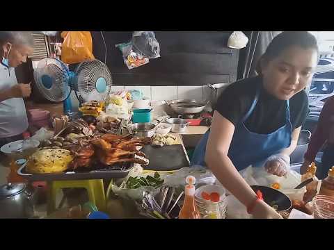 Breakfast And Drink At Kabkor Market - Mixed Video Foods In Phnom Penh - Food In Asia