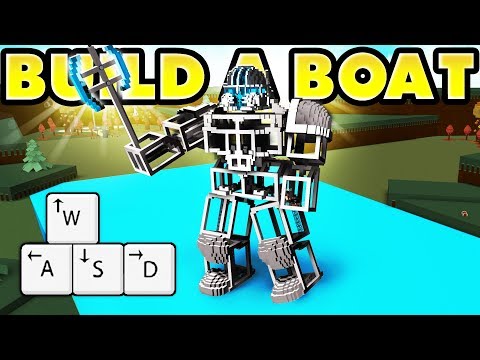 Build a Boat WORKING ROBOT! 🕹️ (It can WALK!)