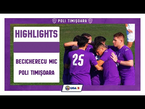 Highlights: Fortuna Becicherecu Mic - Poli Timișoara 0:1 (et. 13, Liga a 3-a, 2020/2021)