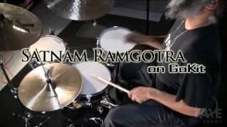 Taye Drums' Artist Satnam Ramgotra GoKit Drum Solo and Interview