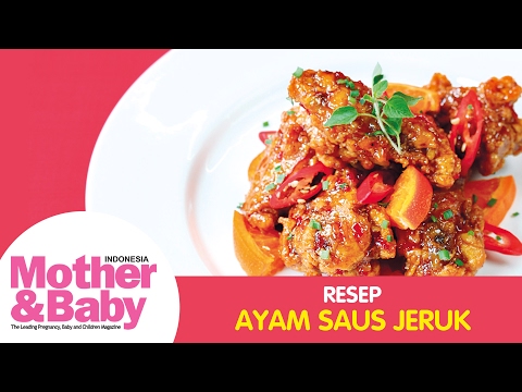 Resep Ayam Saus Jeruk 