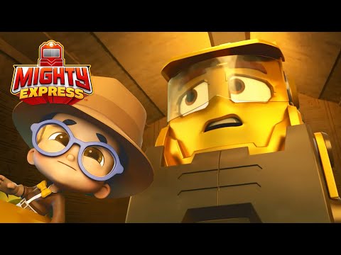 Brock and Nico’s Treasure Hunt 🗺| Mighty Express Clips | Cartoons for Kids