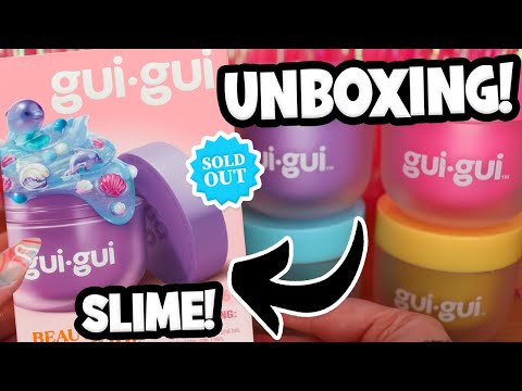 Unboxing ALL 4 SOLD OUT Gui Gui Beauty Slime Kits! ✨💖