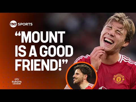 Man United 4-1 Athletic Club: Højlund praises Mason Mount after reaching Europa League final ❤️