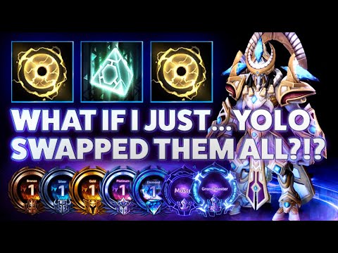 Artanis Blind - WHAT IF I JUST...YOLO SWAPPED THEM ALL?!? - Bronze 2 Grandmaster S3 2022