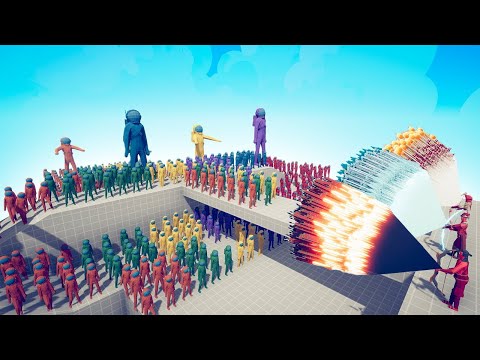 100x AMONG US COLOR PACK + GIANTS vs EVERY GOD - TABS | Totally Accurate Battle Simulator 2022