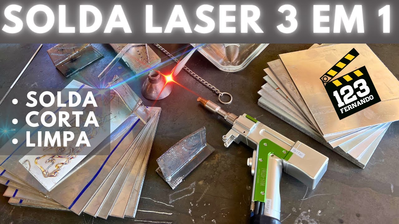SOLDA A LASER ZUMAQ PARA SOLDAR INOX, ALUMÍNIO, AÇO CARBONO, COBRE E MUITO MAIS.